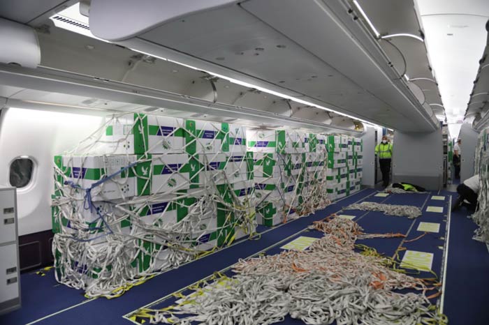 改装后的空客A330客机内部空间可达250立方米